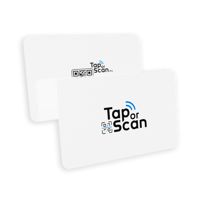 Tap or Scan Card 5-Pack - Tap or Scan