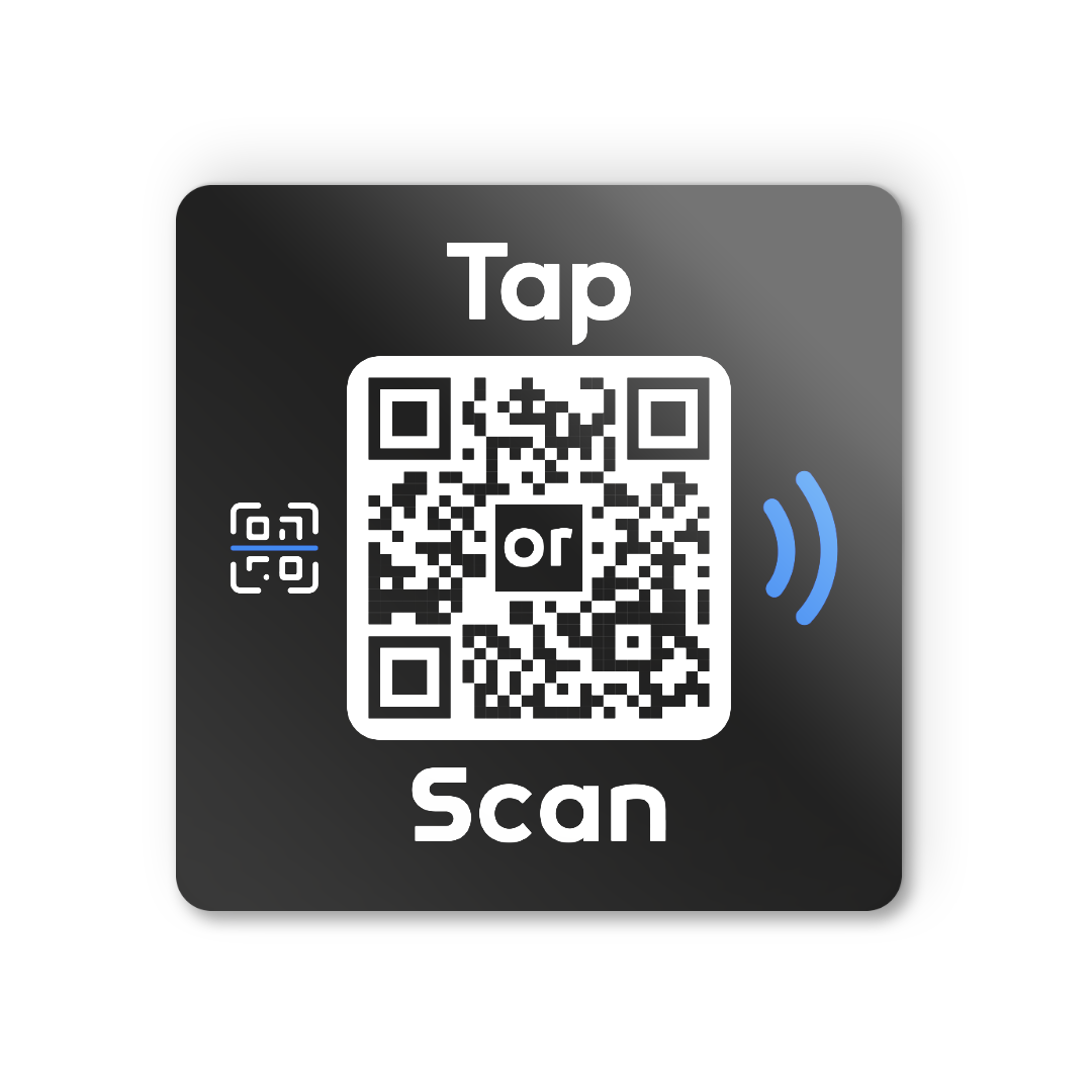 Tap or Scan Square - Tap or Scan