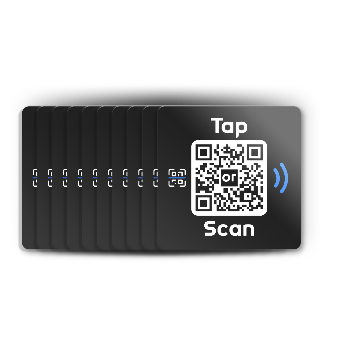 Tap or Scan Square 10-Pack - Tap or Scan