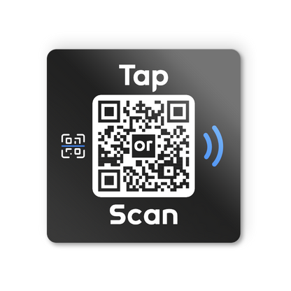 Tap or Scan Square 25-Pack - Tap or Scan