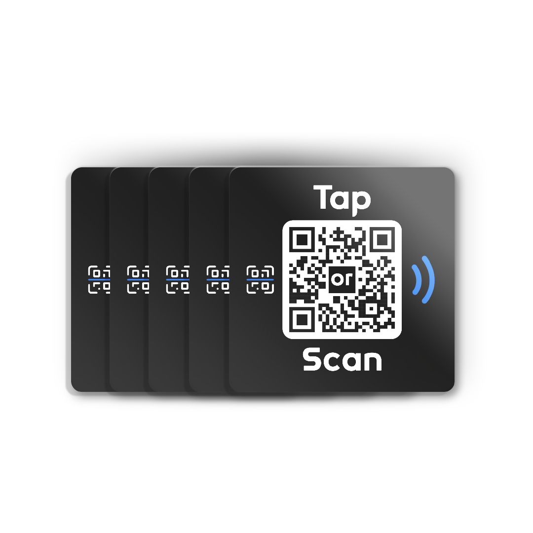 Tap or Scan Square 5-Pack - Tap or Scan