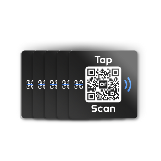 Tap or Scan Square 5-Pack - Tap or Scan