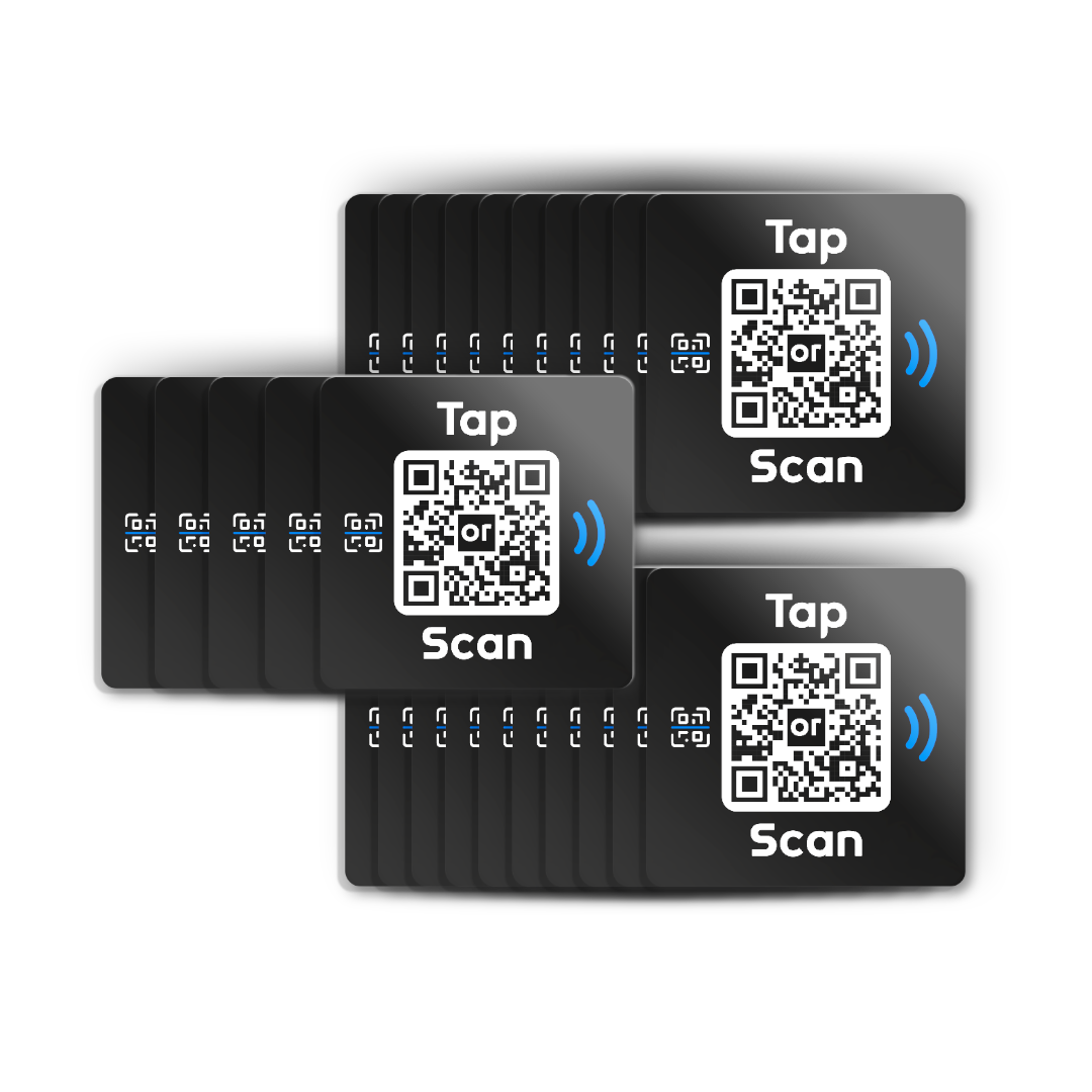 Tap or Scan Square 25-Pack - Tap or Scan